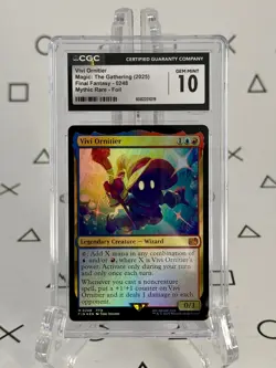 Vivi Ornitier - Foil - CGC 10 Gem Mint - Magic MTG Final Fantasy - Image 1