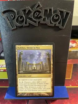 MTG Nykthos Shrine To Nyx Rare Land 223/249 Theros Lightly Played - Image 1