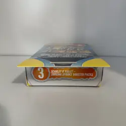 Pokemon TCG Surging Sparks 3 Booster Pack Box SEALED IN HAND ⚡ - Image 3