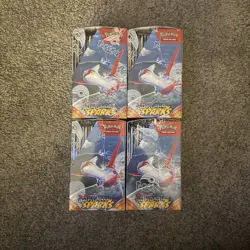 Pokemon TCG Surging Sparks Half Booster Box 18 Pack Sealed X4 Brand New In Hand - Image 2