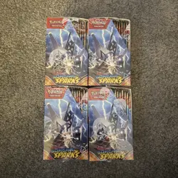 Pokemon TCG Surging Sparks Half Booster Box 18 Pack Sealed X4 Brand New In Hand - Image 4