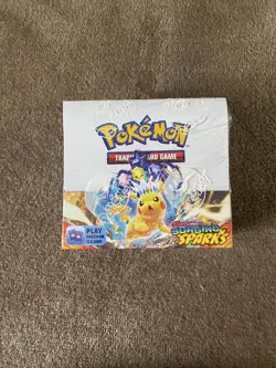 Pokemon TCG Scarlet & Violet Surging Sparks Booster Box - IN HAND - SEALED - Image 1