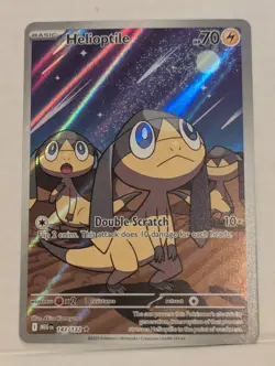 Helioptile 143/132 - Illustration Rare - Mega Evolution - Pokemon TCG - NM - Image 1