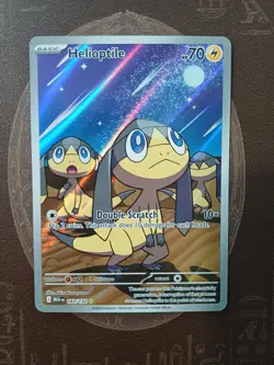 Helioptile 143/132 Illustration Rare Holo NM Mega Evolutions Pokemon TCG - Image 4