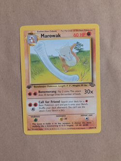 Marowak Uncommon 1st Edition Jungle 39/64 Pokemon - Image 1