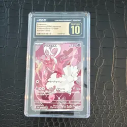 Pokemon Enamorus CGC 10 Sv5a Crimson Haze 074/066 2024 Art Rare Holo Japanese - Image 1