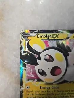 Emolga EX 46/146 Ultra Rare XY Base Set Pokemon TCG - Image 2