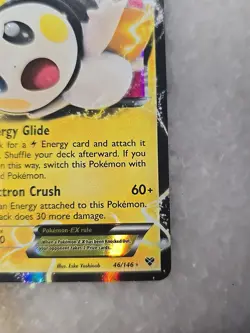 Emolga EX 46/146 Ultra Rare XY Base Set Pokemon TCG - Image 4
