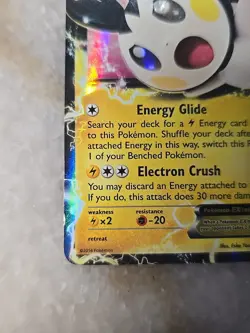 Emolga EX 46/146 Ultra Rare XY Base Set Pokemon TCG - Image 5