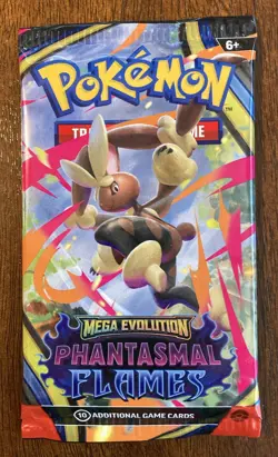 Pokemon Cards - Mega Evolution Phantasmal Flames - BOOSTER PACKS X4 Lot - Sealed - Image 3