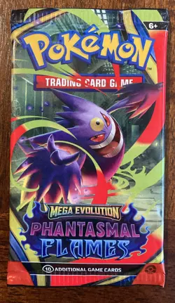 Pokemon Cards - Mega Evolution Phantasmal Flames - BOOSTER PACKS X4 Lot - Sealed - Image 4