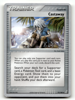 Pokemon TCG - Castaway 72/100 - 2007 World Championships - Image 1