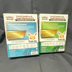 Pokemon TCG Mythical Pokemon Collection Jirachi & Celebi 2 Sealed Promo Boxes - Image 2