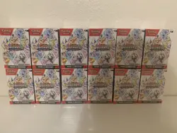 Lot Of 12 Pokemon TCG Scarlet Violet Prismatic Evolutions Booster Bundles Sealed - Image 1