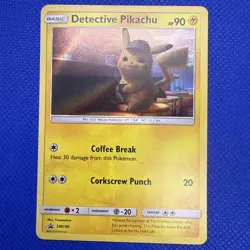 Pokemon Tcg Detective Pikachu SM190 Sm Holo - Image 1