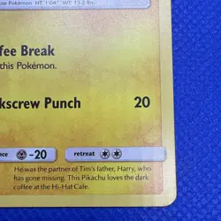 Pokemon Tcg Detective Pikachu SM190 Sm Holo - Image 4