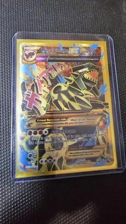 Pokemon TCG Primal Groudon-EX Ancient Origins 97/98 Holo Full Art - Image 1