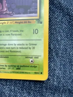 Pokemon TCG Grimer Team Rocket 48/62 1st Edition Basic 50 HP Common - Image 4