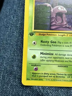 Pokemon TCG Grimer Team Rocket 48/62 1st Edition Basic 50 HP Common - Image 5