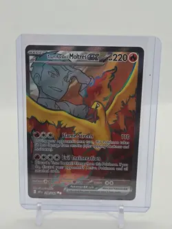 Pokemon TCG Team Rockets Moltres EX#208/182 Destined Rivals - Image 1