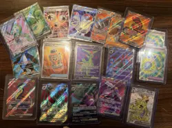 Pokemon Tcg Cards Secret Rare Full Arts BUNDLE Bulk lot x18 - Image 1