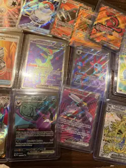 Pokemon Tcg Cards Secret Rare Full Arts BUNDLE Bulk lot x18 - Image 2