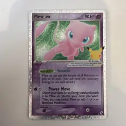 Mew ex 88/92 Holo - Celebrations 25th Anniversary Pokemon Card M/NM - Image 1
