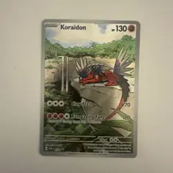 Pokemon - Koraidon - SVP014 - Scarlet & Violet - Black Star Promo Card - Image 1