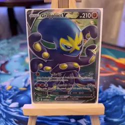 Grapploct V Full Art 072/073 Champions Path Pokemon Card - NM - Image 5