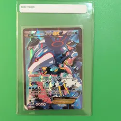 Pokemon TCG Team Aqua's Kyogre EX 6/34 Double Crisis Ultra Rare Holo 190HP Engl. - Image 1