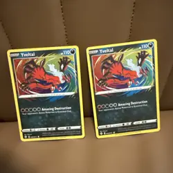 Pokemon Amazing Rare Lot of 4 Yveltal(2), Kyogre, Reshiram Shining Fates - Image 5