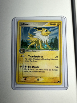 Pokemon TCG Jolteon 3/17 Holo POP 3 Promo 2006 NM - Image 1