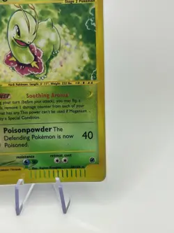 Meganium 18/165 Reverse Holo Rare Expedition Base Pokemon TCG - Image 3