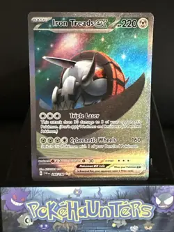 Pokemon Card Iron Treads ex 248/198 Scarlet & Violet Base Holo Rare L/P - Image 1