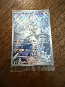 Pokemon TCG N's Reshiram 167/159 Journey Together Stamped Promo New Sealed - Image 1