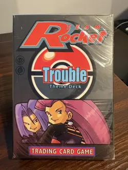 Pokemon Team Rocket Trouble Theme Deck- FACTORY SEALED - Image 1