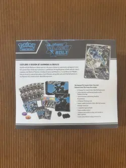Pokemon Center Black Bolt Elite Trainer Box ETB Brand New Sealed - Image 2