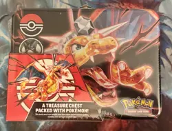 2023 CHARIZARD Pokemon Treasures Collector’s Chest - New/Sealed - Image 1