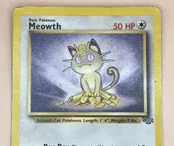Meowth 56/64 - Jungle Set 1999 WOTC - MP - Pokemon TCG - Image 3