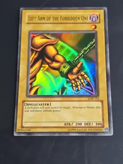 Left Arm of the Forbidden One LOB-123 The Legend of Blue Eyes White Dragon... - Image 2