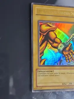 Left Arm of the Forbidden One LOB-123 The Legend of Blue Eyes White Dragon... - Image 4