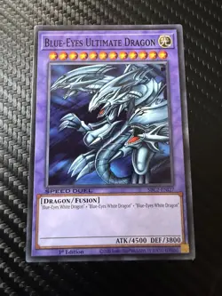Blue-Eyes Ultimate Dragon SBC2-ENI27 YuGiOh Speed Duel 1st Edition - Image 1