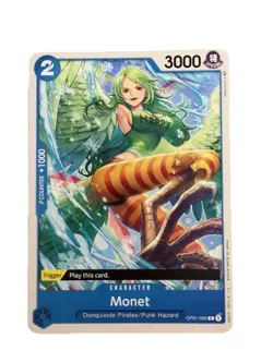 New: One Piece CCG Monet OP01-082 Romance Dawn Regular Common - Image 1