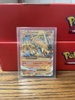 Pokemon M Charizard EX TCG Flashfire Secret Rare Card 107/106 - Image 1