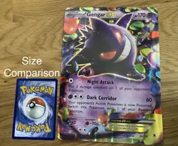 Gengar EX 034/119 Jumbo Cards Holo Near Mint Card Pokemon TCG - Image 1