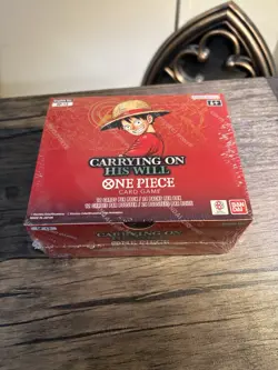 One Piece TCG: OP13 Carrying On His Will Booster Box Sealed English UK Sealed - Image 1