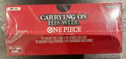 One Piece TCG Carrying on His Will OP13 Booster Box Sealed English - Image 5
