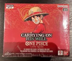 One Piece TCG Carrying on His Will OP13 Booster Box Sealed English - Image 1