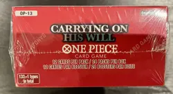 One Piece TCG Carrying on His Will OP13 Booster Box Sealed English - Small Tear - Image 5