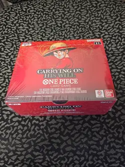 One Piece TCG Carrying on His Will OP13 Booster Box Sealed English - Image 1